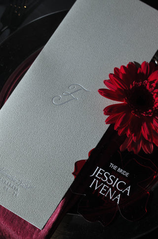 Menu Folder Sommelier